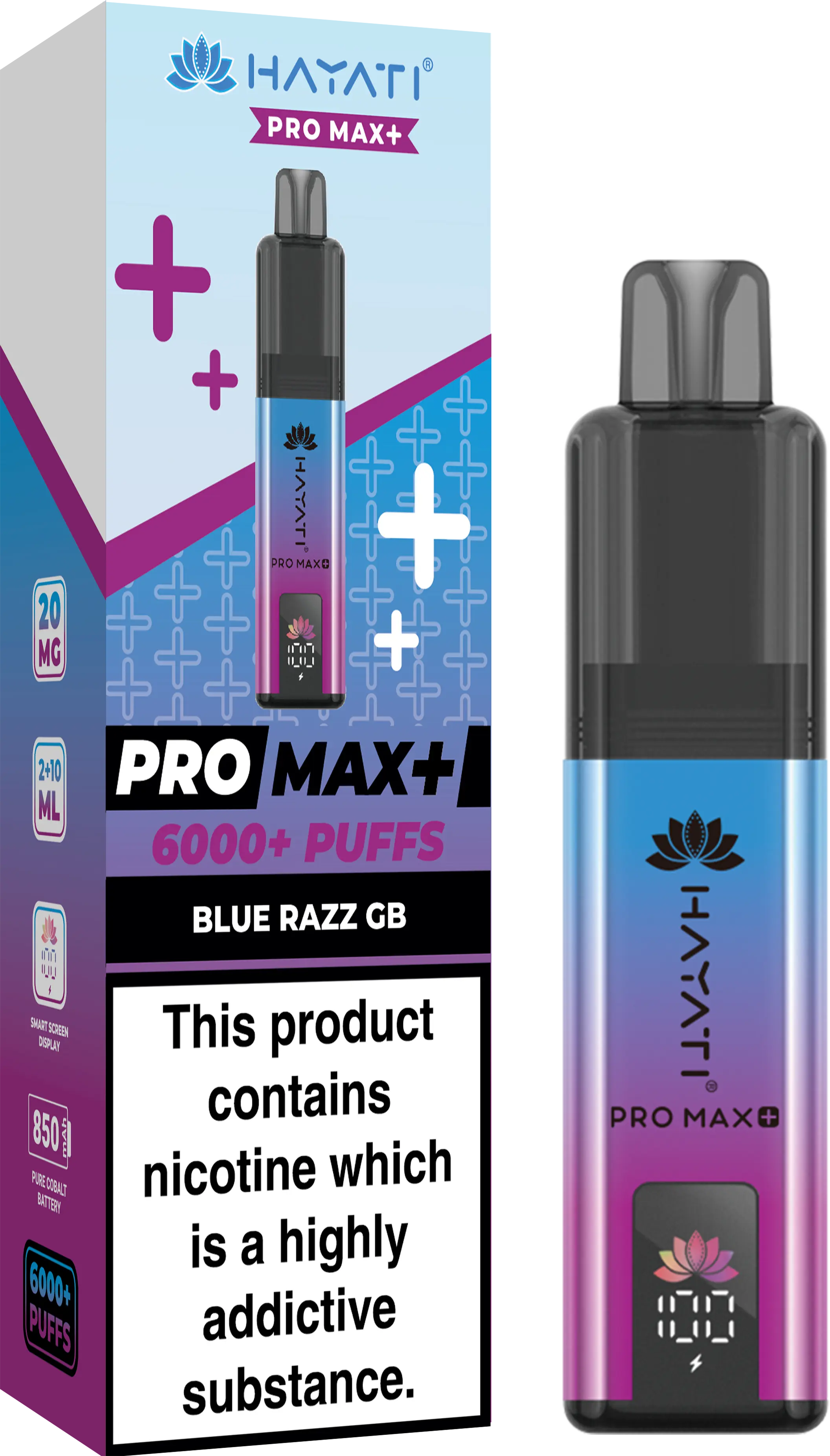 Hayati Pro Max 6000 Puffs Disposable Vape Pack of 10 - Vape wholesale supplies